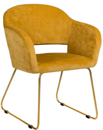 Кресло Oscar Желт/ЛинкЗолот_0