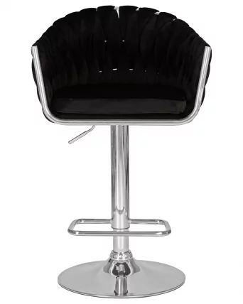 Стул барный DOBRIN MARCEL Черный велюр MJ9-101_5