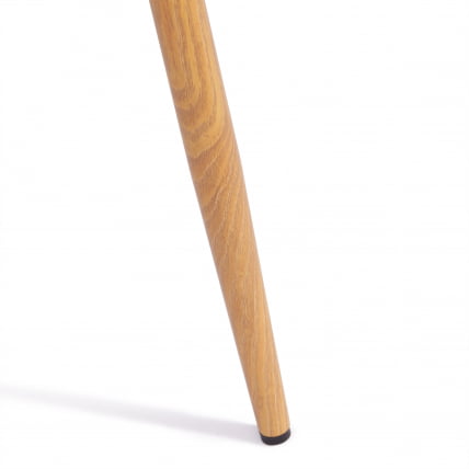 Стул BREEZE (mod. 4724) вельвет/металл, 44 х 53 х 87 см, Coral (коралловый) HLR44 / натуральный_8