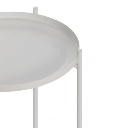 Столик журнальный TAVETT / 1 шт. в упаковке металл, 37,6*37,6*52 см, белый_2