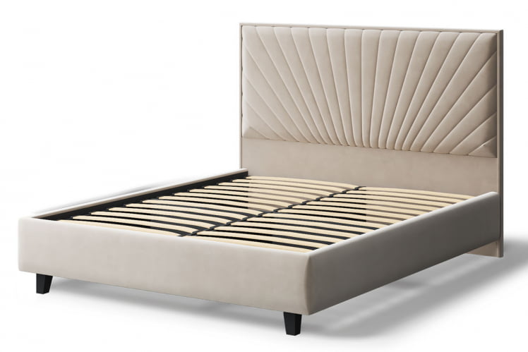 Кровать Леона, 2000 x 1400 мм, бежевый_1