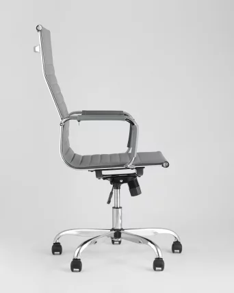 Кресло руководителя TopChairs City Серое_3