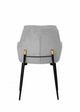 Кресло Саманта рогожка Светло-серый_4