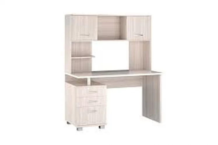 Стол компьютерный Максим-1 Дуб млечный_0