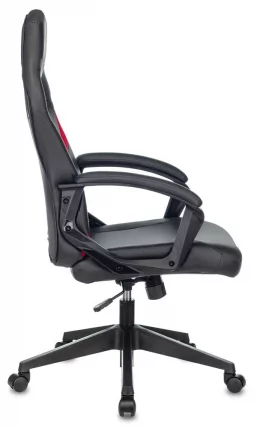 Геймерское кресло Бюрократ ZOMBIE DRIVER Черный-красный_11