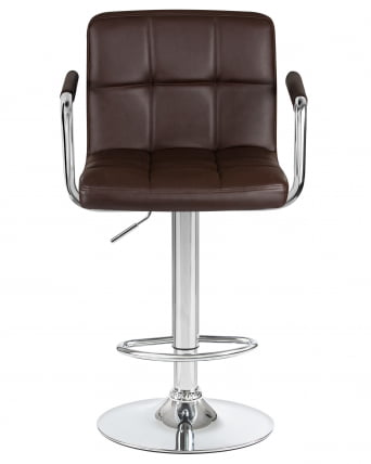 Стул барный DOBRIN KRUGER ARM Коричневый_5