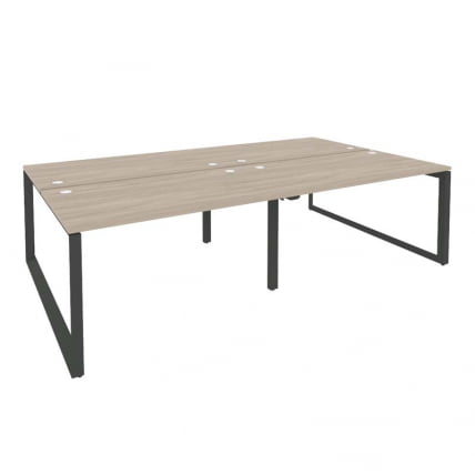 Рабочая станция на О-образном м/к ONIX O.MO-D.RS-4.3.8 Дуб Аттик/Антрацит_0