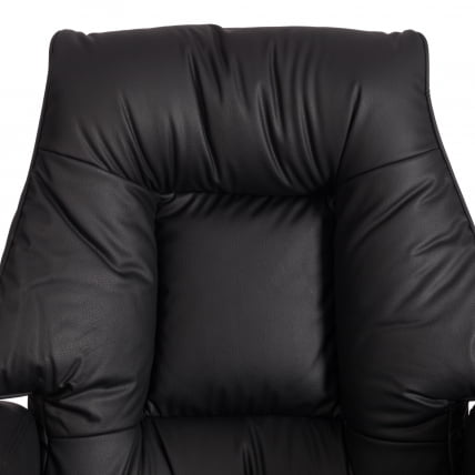 Кресло руководителя BROOKLYN кожзам, черный_9