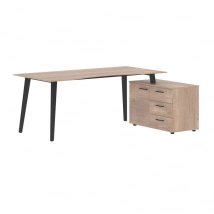 Стол руководителя правый JAY JCT 1813 R Дуб Каньон_0