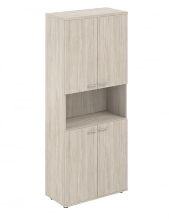 Шкаф высокий с нишей Sigma SG.861.OL.OL.OL Дуб светлый_0