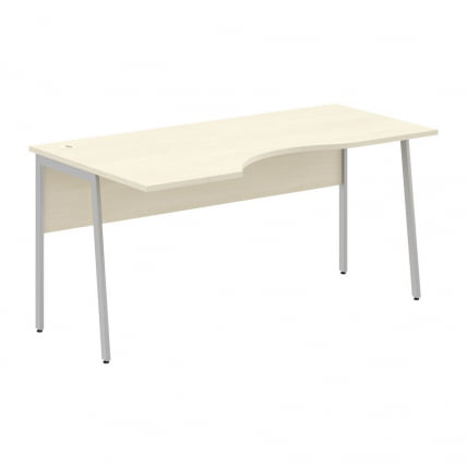 Стол эргономичный левый IMAGO Plus СА-1P(Л) Клен Серый_0