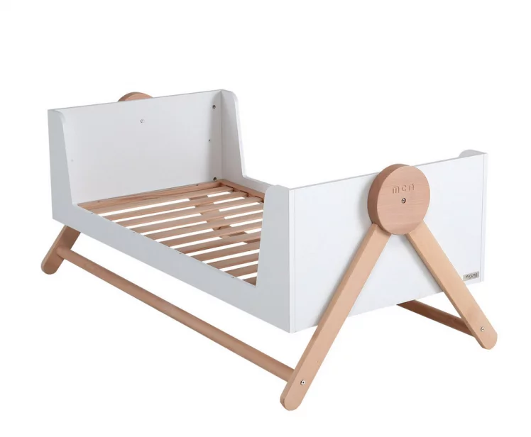 Кроватка 140x70 Micuna Swing Big White/Waterwood_1