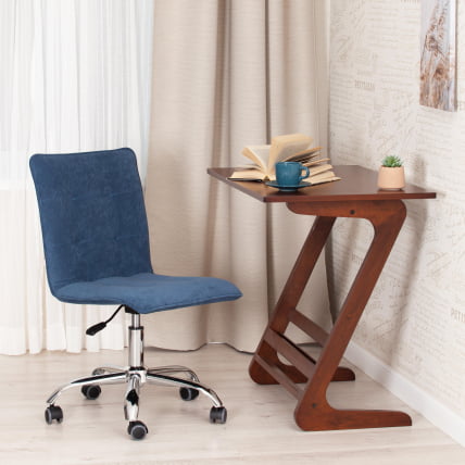 Кресло ZERO велюр Clermon, св.-синий, 145_11