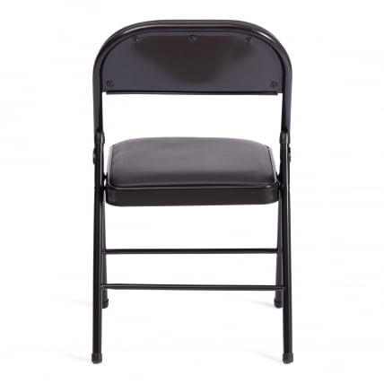 Стул складной FOLDER (mod. 3022G) каркас: металл, сиденье/спинка: экокожа, 46.5 х 47.5 х 79 см, black (черный) / black (черный)_3