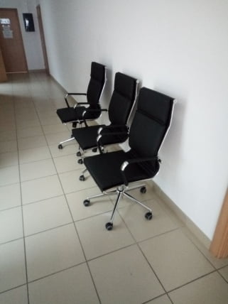 Кресло руководителя Nerey T экокожа Черный_9