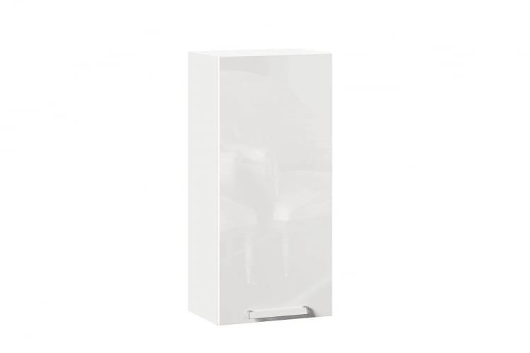 Шкаф кухонный 450 высокий Герда ЛД 272.435.000 Белый/Белый глянец_0