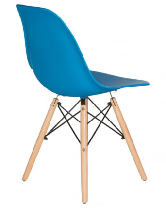 Стул обеденный DOBRIN DSW Голубой BE-02_2