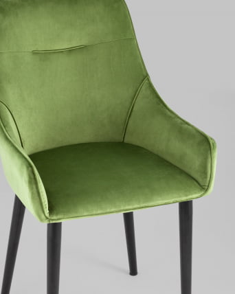 Стул Джоан велюр Травяной_7