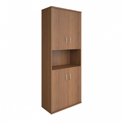Шкаф высокий широкий Riva А.СТ-1.5 Орех Гварнери_0