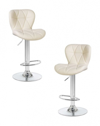 Стул барный DOBRIN BARNY (кремовый) 2 шт_0