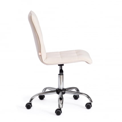 Кресло офисное ZERO СС флок , молочный, 4_1