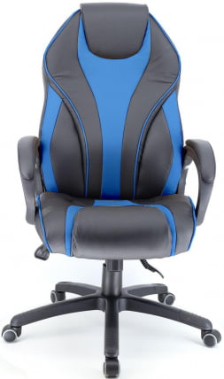 Геймерское кресло Everprof Wing Экокожа Синий_2