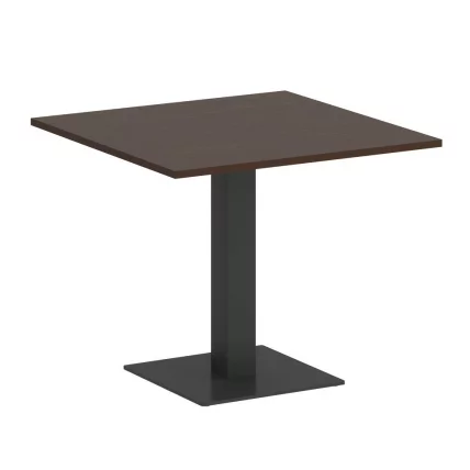 Стол журнальный квадратный HOME OFFICE VR.SP-5-90.2 Венге Цаво/Антрацит металл_0