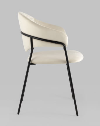 Стул Алексис велюр Бежевый_2