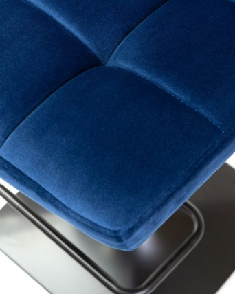 Стул барный DOBRIN DOMINIC (синий велюр (MJ9-117)) 2 шт_8