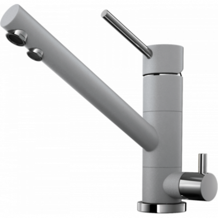 Смеситель Omoikiri Tonami-Gr Латунь/Гранит/Leningrad Grey_0