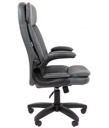 Кресло офисное CHAIRMAN 533 экокожа Серый_2