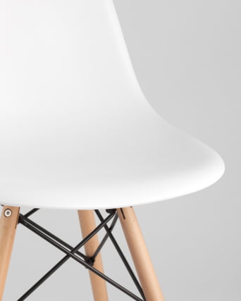 Стул Еамес ДСВ 4 шт. Белый / Eames DSW_8
