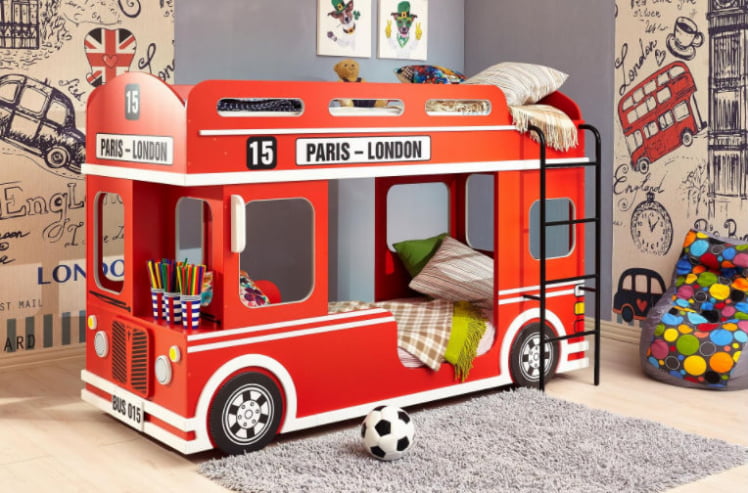 Кровать двухъярусная ЛД 513.000.000 Красный_1