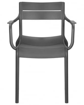 Стул обеденный DOBRIN TIM ARM (темно-серый (GR-04)) 4 шт_6