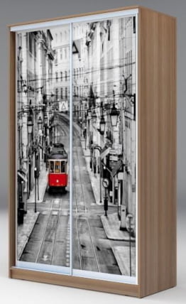 Шкаф-купе Хит-23-17-77 Лондон Ясень шимо темный_0