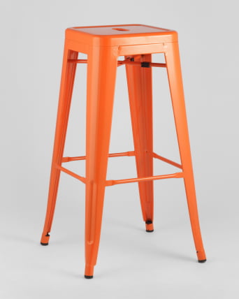 Стул барный Tolix Оранжевый_1