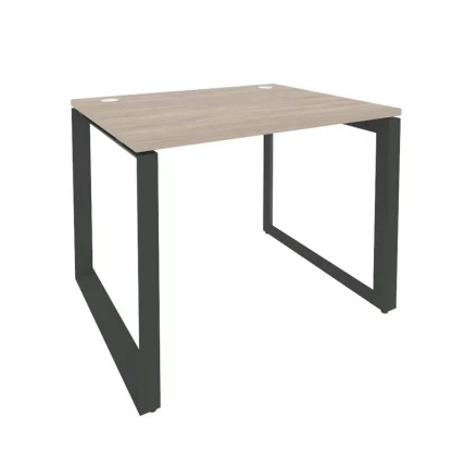 Стол рабочий на О-образном м/к ONIX O.MO-SP-1.8 Дуб Аттик/Антрацит_0