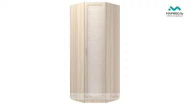 Шкаф угловой с зеркалом 