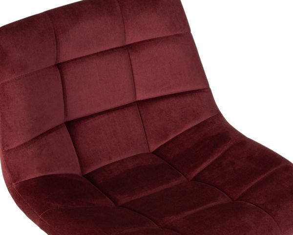 Стул барный DOBRIN TAILOR (винный велюр (MJ9-35)) 2 шт_6
