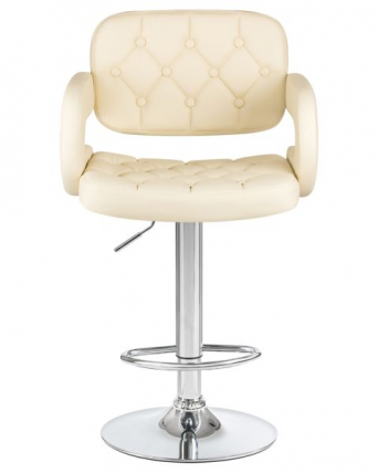 Стул барный DOBRIN TIESTO (кремовый) 2 шт_6