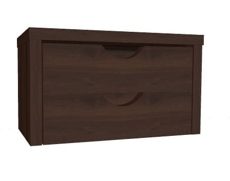 Ящики Sherlock 54 Орех шоколадный (спальня)_0