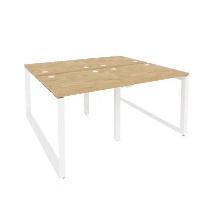 Рабочая станция на О-образном м/к ONIX O.MO-D.RS-4.0.7 Тиквуд Светлый/Белый_0