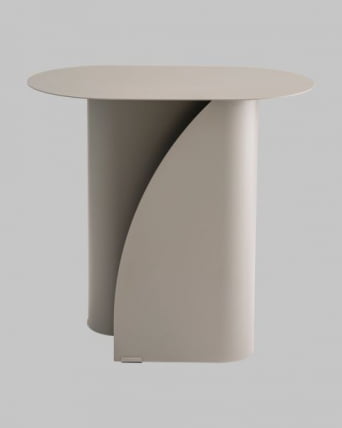 Журнальный столик Yvaine металл темно-серый_5