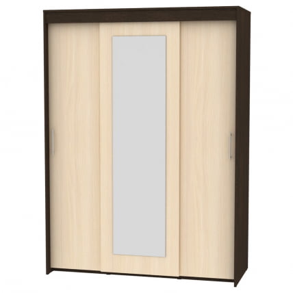 Шкаф-купе T-3-198х145х60-M(Венге-ДМ-4)_0