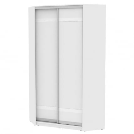 Шкаф-купе Белла(H10)2200х1153х1153(Белый-D9D9)_0