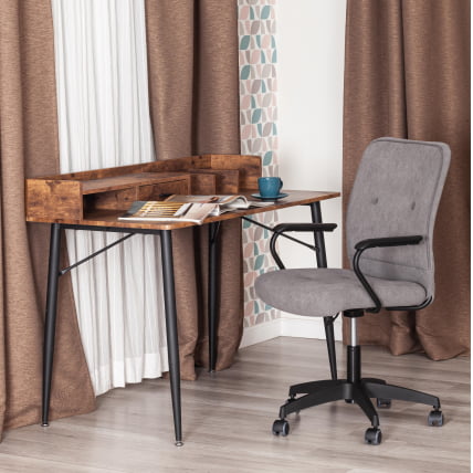 Кресло WIND флок , серый, 29_10