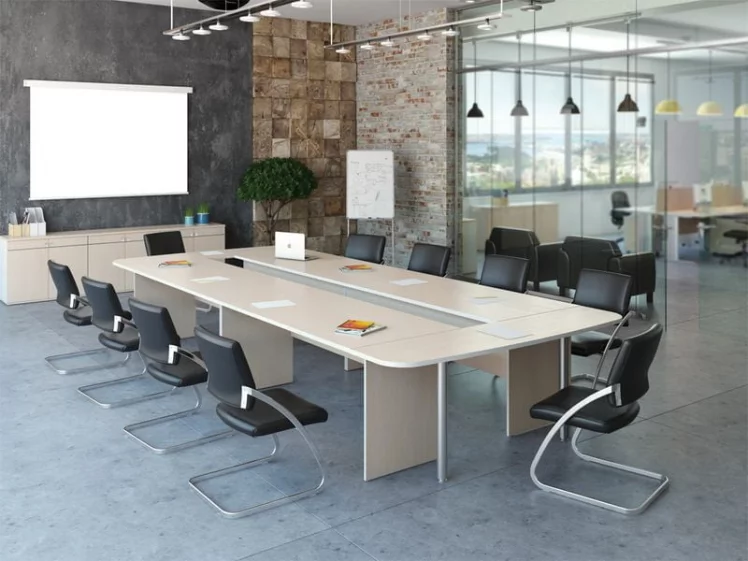 Комплект мебели для комнаты переговоров Swift 09 Светлый дуб_0