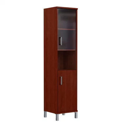 Стеллаж стекло тонированное B431.10 L Бургунди_0