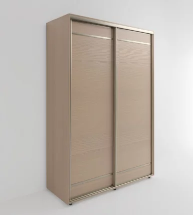 Шкаф-купе 2-х дверный Акцент-Лайт Д 1400х600 Дуб молочный_0