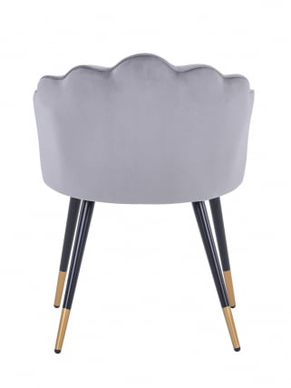 Стул Камилла велюр Серый_4